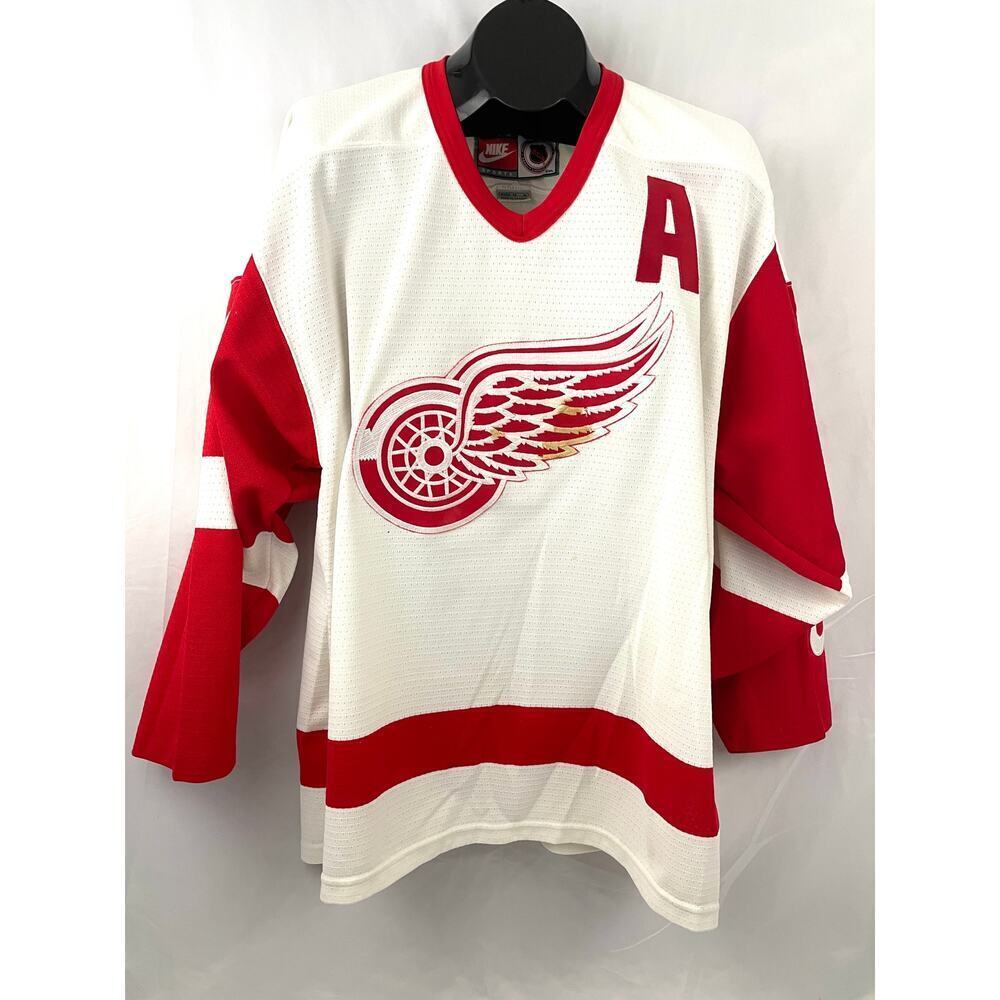 NHL Detroit Red Wings Brendan Shanahan #14 Nike Authentic Jersey MEDIUM 48 90s‎